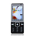 BX K820 Dual Card Quad Band Dual Camera Flashlight TV Function JAVA Torch Touch Screen Cell Phone Black (2GB TF Card)