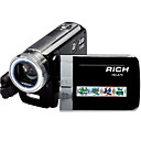 Rich Full HD 720p Digital Camcorder with 3.0-Inch Touch Screen 5X Optical Zoom 20X total Zoom (DCE252)