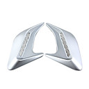 Mini Sharks Gill Wing Decorative Side Vent with Gauze - 2 Pcs LP-698 (SZC2361)