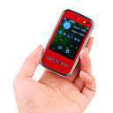 CCK-12 Dual Card Quad Band Dual Camera Flashlight Touch Screen MiNi Cell Phone Red (2GB TF Card)