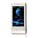 T5353+ Windows Mobile 6.5 GPS WIFI JAVA Quad Band Bluetooth 3.2 Inch Flat Touch Screen Cell Phone Black and Silver (2GB TF Card)