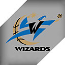 étonnant Washington Wizards NBA badge autocollant réfléchissant moto - 25cm (szc5101)