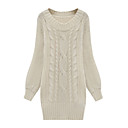 TS Knitted Sweater Dress Inspired by Celebrity Style