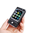 Baoxing minik520 tarjeta dual de doble cámara de banda cuádruple tv diapositiva teléfono celular negro (tarjeta de 2GB TF) (sz00720838)