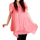 Bow-tie Layered Asymmetrical Layered Lower Dem Sepcial Sleeves Maternity Dress / Maternity Wear (FF-4202BE303-0736)