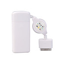AA Battery Emergency Charger for  iPod Nano/Video/Touch/iPhone (White)