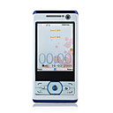 F520 Dual-Quad-Band-Karte Dual-Kamera Taschenlampe TV-Funktion ultradünne Java-Touchscreen-Handy weiß (2GB TF Karte) (sz04581329)