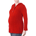 Motherhood Plus Size Hooded Maternity / Maternity Wear (FF-1001BF006-0751)