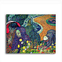 Stretched Canvas Handmade Ladies of Arles Memories of the Garden at Etten,c.1888 Painting by Vincent Van Gogh 0192-YCF103185