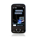 s7070 diamante mulitmedia java tv tarjetas de doble banda cuádruple teléfono celular (tarjeta de 2GB TF) (sz05590113)