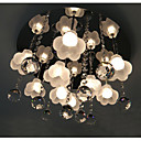 vidrio esmerilado 9-luz botín de cristal del techo de luz (0942-98012-C-9)