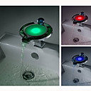 HENDRY - Robinet de salle de bain mitigeur à cascade avec LED