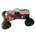 1/8ème sacle électriques chenilles propulsé hors route rouge et blanc (tpet-0880rw)