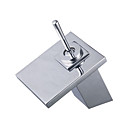 solides cascade de cuivres lavabo robinet - fini chrome