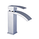 contemporaine robinet en laiton massif évier salle de bains - fini chrome