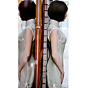 Mantel / Spalte Stehkragen gekappt knielangen Seide / Seide Habotai cheongsam / Qipao / chinesisches Kleid (hgqp310)