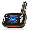 1.5 "pantalla lcd reproductor mp3 de control bluetooth manos libres kit de coche-fm-transmisor remoto (szc5857)