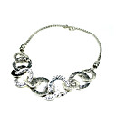 sensación de calidad y magnífico collar de plata antigua (0986-jlyn69)