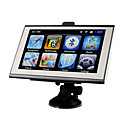 7 "de alta definición con pantalla táctil de navegación GPS portátil multimedia bluetooth-ebook-fotos-juegos-FM (szc6003)