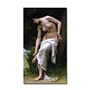 handgemaakte na het bad van William Adolphe Bouguereau (0192-ycf103590)