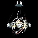 Lámpara Chandelier Contemporánea de Cristal con 4 Bombillas - WATERLOOVILLE