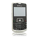 C6000 dupla placa wifi tv java qwerty fino toque de telefone celular de tela preta (cartão de 2GB TF) (sz04580728)