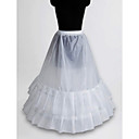 Nylon A-Line Medium Fullness 1 Tier Floor-length Slip Style/ Wedding Petticoats