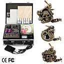 3 Tattoo Geschütze professionelle Tattoo-Kits Komplett-Set Set