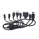 14-in-1 chargeur universel usb pour mp3/mp4/cell téléphone / ipod / iphone / psp / NDS / NDS Lite