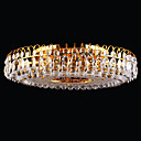 cromado de color oro de 13 luz brillante luz de techo de cristal K9 (1069-j9851-x13)