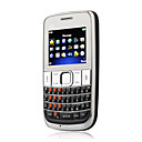 C3 Support Three Sim Card TV FM Flashlight QWERTY Cell Phone Black(2GB TF Card)