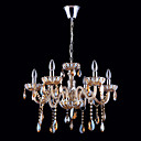 6-light Bright Chrome K9 Crystal Chandelier (1069-J9861-D6)