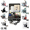 kit de tatouage pro 8 power tip canons aiguilles d'alimentation en encre la peau (ly303)