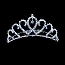 aleación preciosa con diamantes de imitación tiara de la boda checo / casco