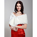 Faux Fur Special Occasion Shawl