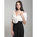 Faux Fur Special Occasion/ Wedding Shawl