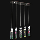 5-light K9 Crystal Pendants (1017-DY1148-5)