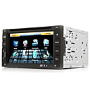 6.2 inch 2-din card dvd speler + gps + bluetooth + stuurwiel controle (dvb-t)