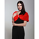 Sleeveless Faux Fur Bridal Wedding Jacket/ Wrap