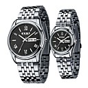 EYKI Japanese Quartz Movement Round Case Couple His-and-hers Watches