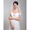 Beautiful Two Layers Elbow Wedding Veil