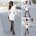 TS Backless Mesh Bodycon Dress