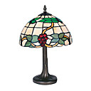 10 Inch Tiffany-style Grape Fruit Pattern Table Lamp (0835-G10279)