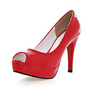 Leatherette Upper Stiletto Heel Platform Wedding/ Party Shoes More Colors