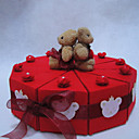 main boîtes de gâteau de mariage faveur (jeu de 10)