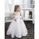 LUANNA - Robe de Communion Satin Tulle