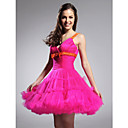 BERJOUHI - Robe de Cocktail Taffetas Tulle