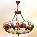 24 Inch Tiffany-style Natural shell Material Inverted Pendant Light  (0835-D8010)