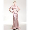 Elastic Satin Sheath/ Column Sweep/ Brush Train Evening Dress inspired by Emma Stone at Golden Globe Award