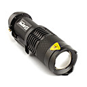 Linterna LED FX SK68 de 2 Modos CREE XR-E Q5 (210LM, 1xAA/1x14500, Negra)